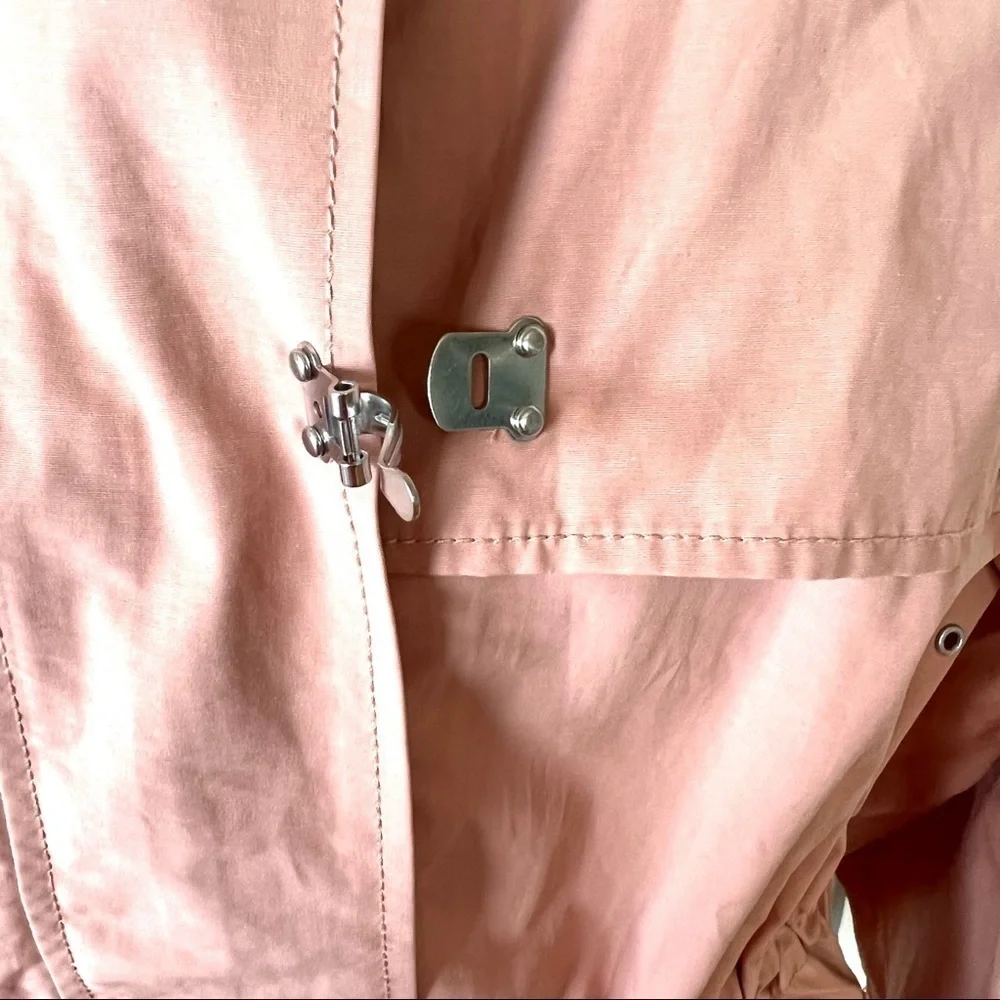 J.Crew Utility Lightweight Hooded Jacket - Warm Taupe Color Size M (New W/O Tag) - Picture 12 of 14